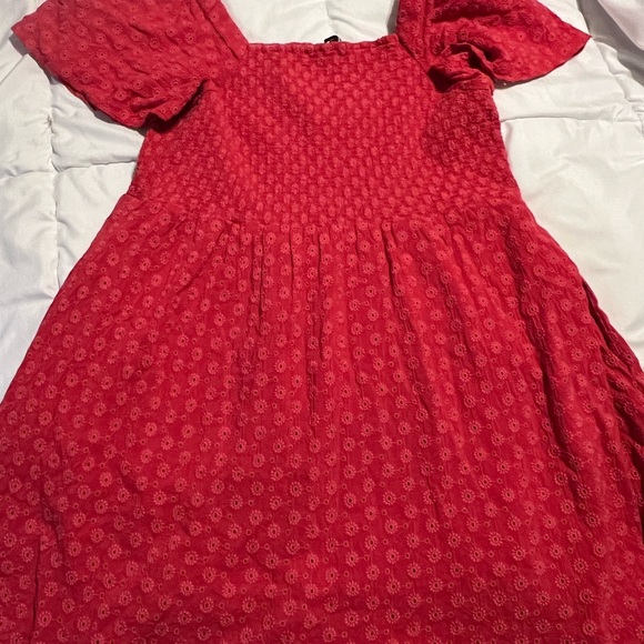 Madewell red dress sundress size xl petite - Picture 4 of 4